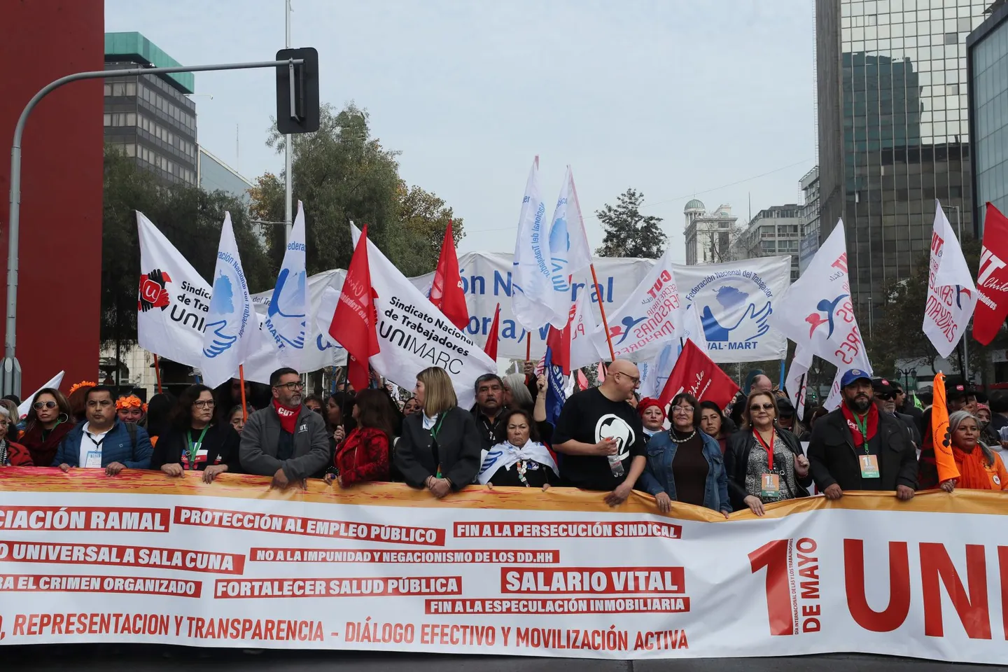 América Latina conmemoró el Día del Trabajador con movilizaciones y reclamos sociales